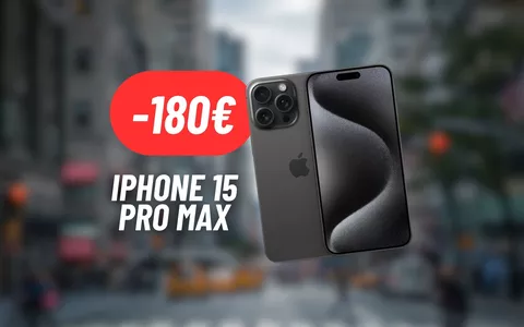 iPhone 15 Pro Max in offerta: RISPARMIA 190€