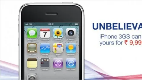 iPhone 3Gs in vendita in India a 150 €
