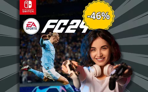 EA Sports FC 24 per Switch QUASI REGALATO: solo oggi SCONTO WOW (-46%)