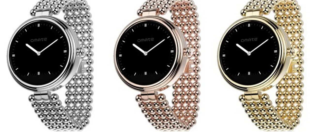 Omate Lutetia, smartwatch per le donne alla moda