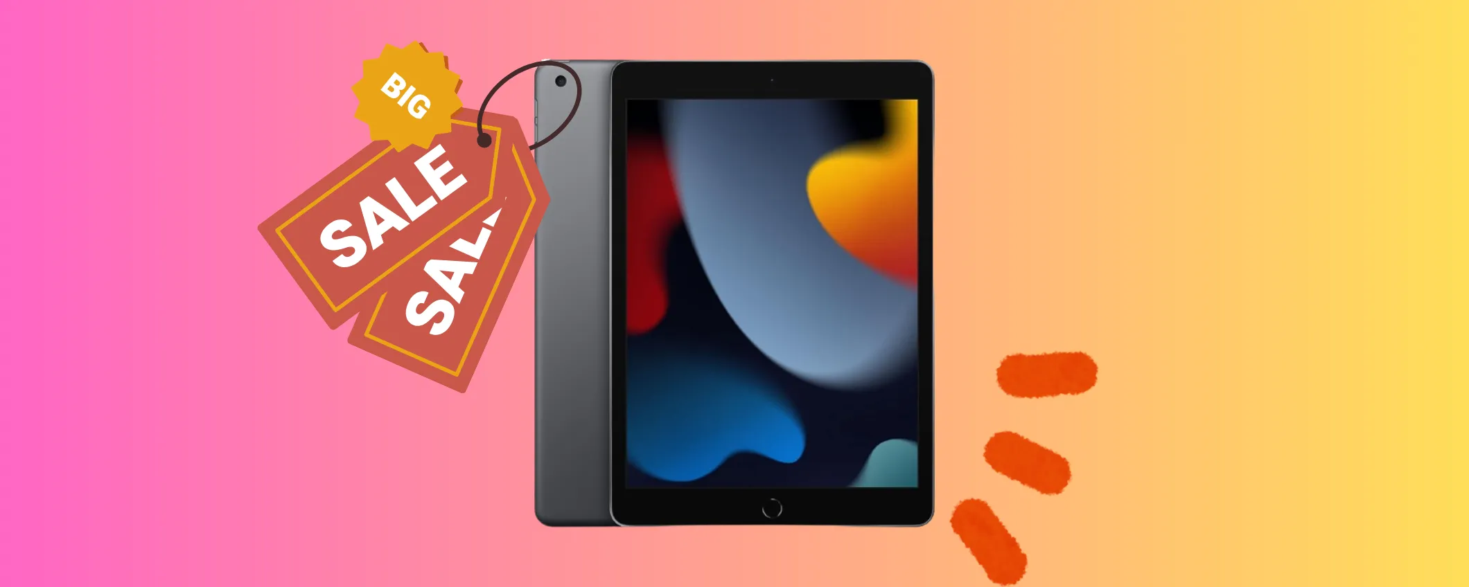Apple iPad 2021 in doppio sconto su eBay: risparmi più di 100€