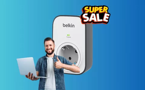 Presa di protezione Belkin: prezzo SUPER SCONTATO