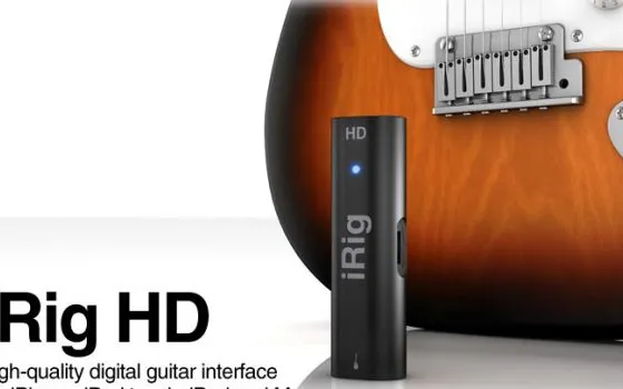 iRig HD collega la chitarra a iPhone 5 e iPad mini