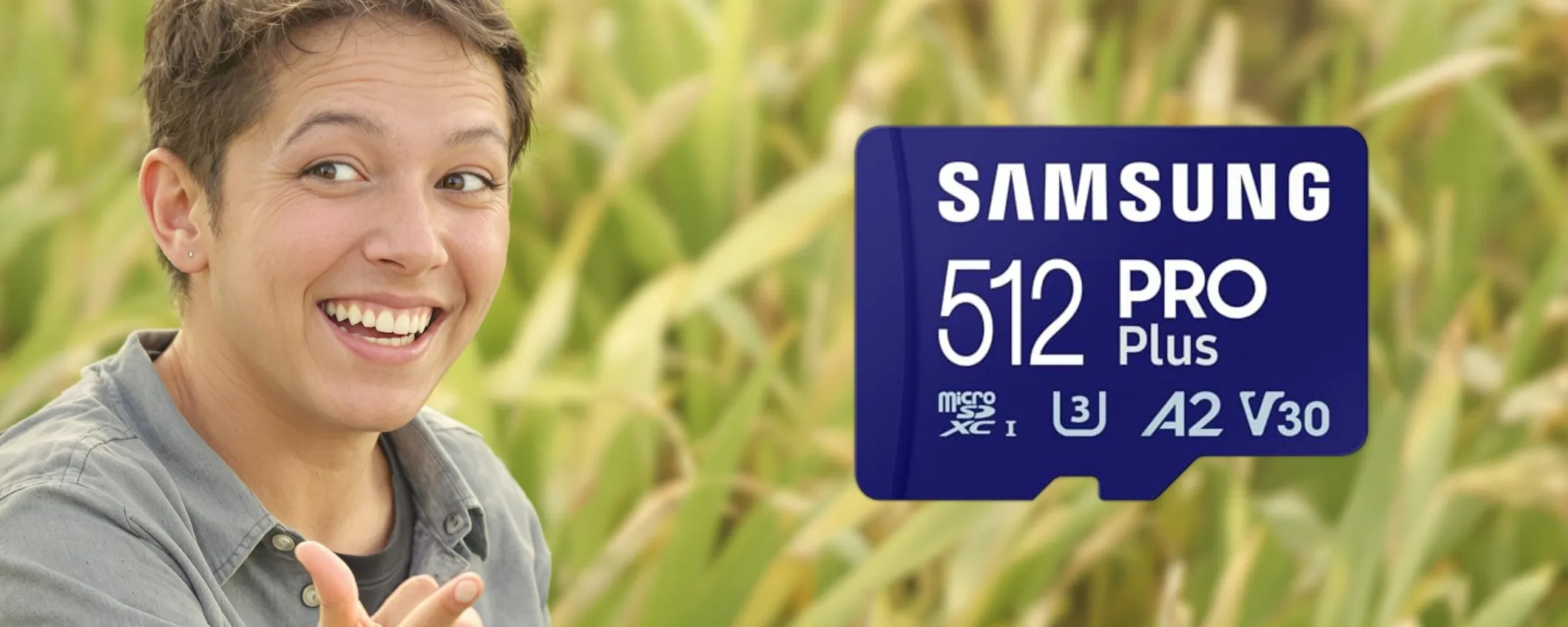 Samsung PRO Plus 512 GB: prestazioni elevate e resistenza a metà prezzo