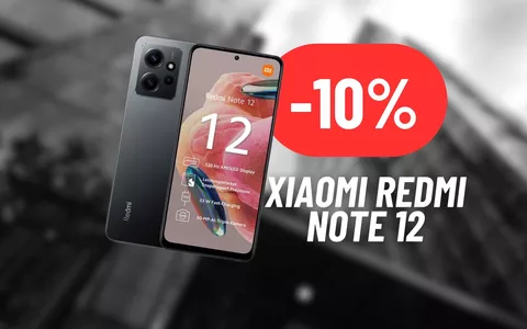 Xiaomi Redmi Note 12 SCONTATO su Amazon: OFFERTA SUPER