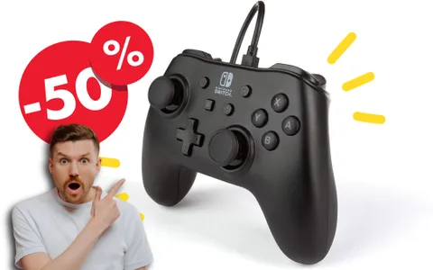 Controller per Nintendo Switch A SOLI 13€: metà prezzo per i più veloci