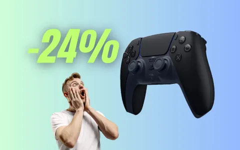 La variante nera del DualSense è in SCONTO oggi su Amazon