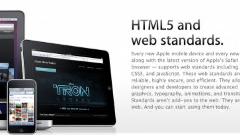 Apple dedica una pagina a HTML5