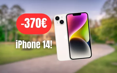 iPhone 14 bianco in MEGA SCONTO su eBay: 370€ risparmiati