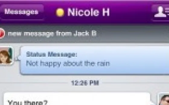 Rilasciato Yahoo Messenger per iPhone e iPod touch