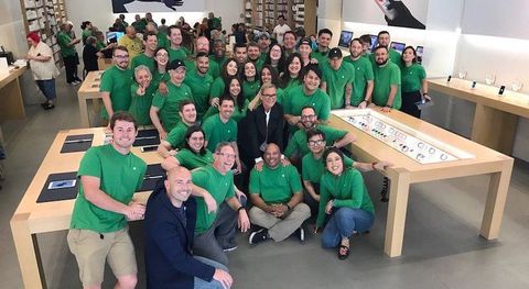 Giornata della Terra 2018: l'Apple Store si tinge di verde