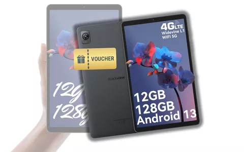 Tablet Android da 128GB: a questo prezzo NON PUOI PERDERLO (coupon sconto)