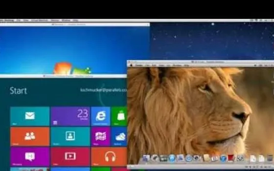 Parallels 7 per Mac e Parallels mobile con supporto Retina