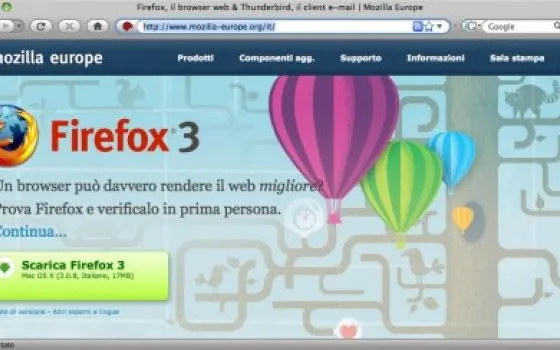 Mozilla rilascia Firefox 3.0.8 per risolvere due gravi bug