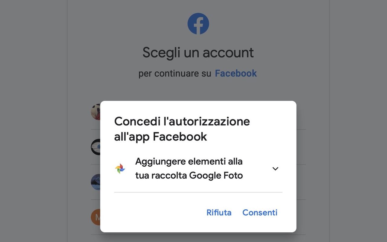 Facebook, come salvare foto e video su Google Foto Webnews
