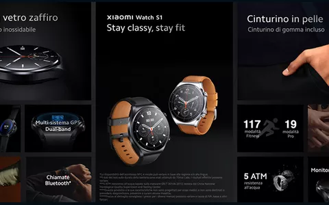 La tecnologia a portata di polso grazie allo Xiaomi Watch S1 a METÀ PREZZO