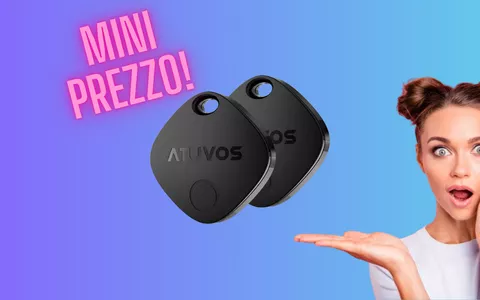 Come l'Apple AirTag ma a mini prezzo: oggi 2 localizzatori ATUVOS a soli 24€