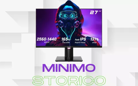 KTC gaming monitor al MINIMO STORICO (solo pochissimi pezzi rimasti)
