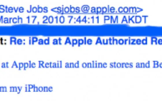 iPad inizialmente in vendita solo presso Best Buy e negli Apple Store