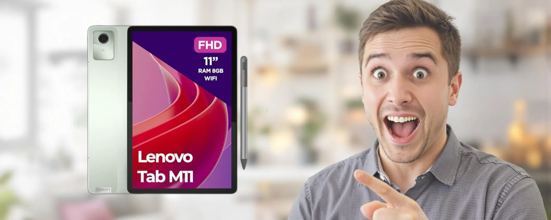 Lenovo Tab M11: prestazioni solide e prezzo competitivo su Amazon
