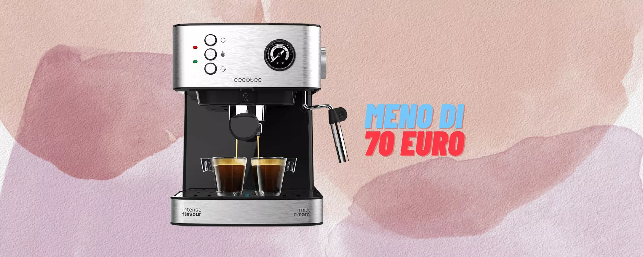 Cecotec Power Espresso 20 a € 69,90 (oggi)