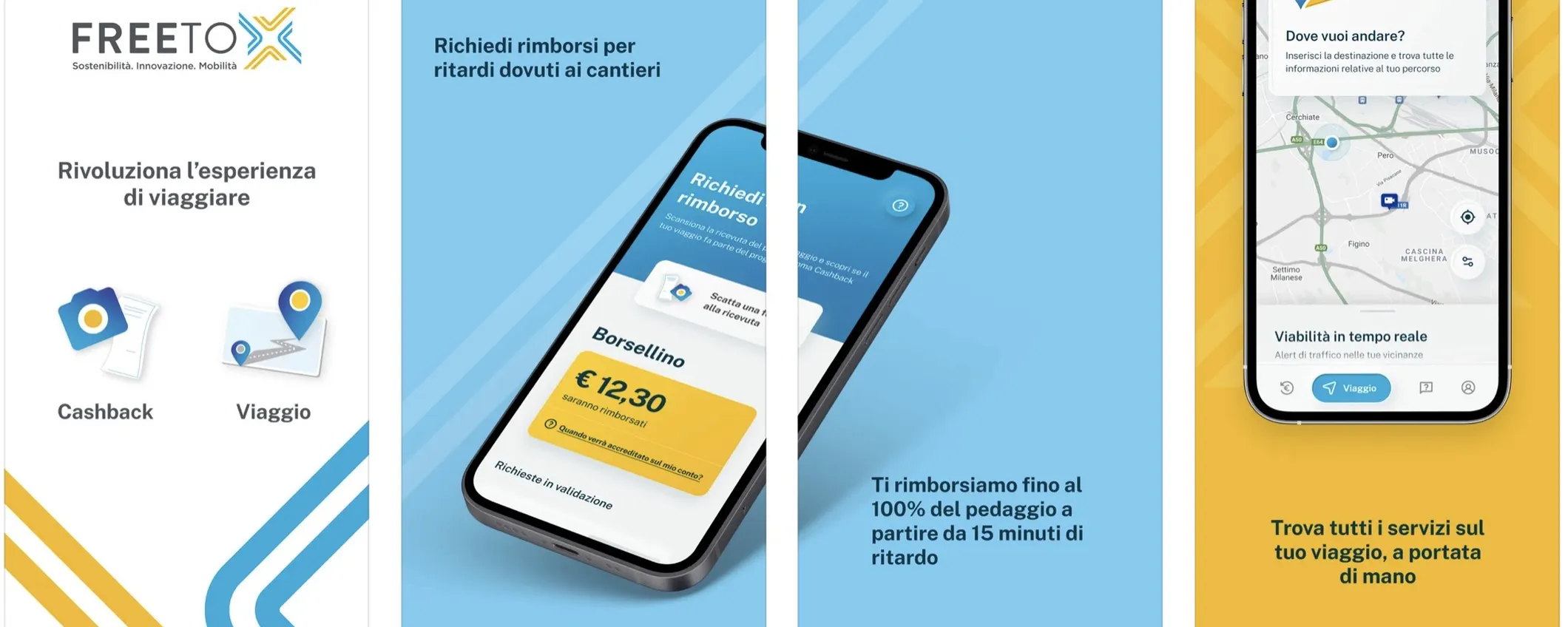Cashback autostrade: come funziona l'app Free to X