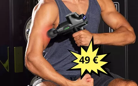 Questa pistola massaggiante è un'arma per i tuoi muscoli: ora con il 62% di SCONTO!