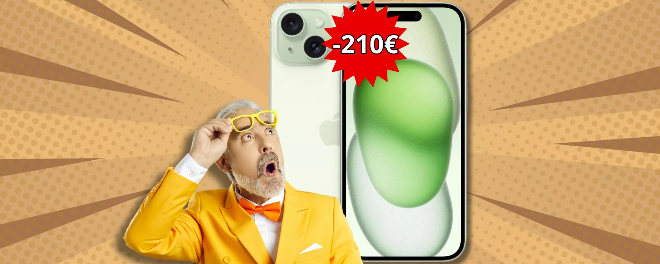 iPhone 15 CROLLA DI PREZZO: solo ora su Amazon RISPARMI 210€