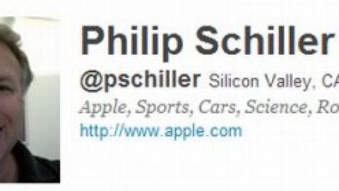 Phil Schiller è su Twitter