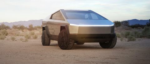 Tesla Cybertruck, pickup elettrico da fantascienza