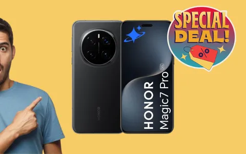 HONOR Magic7 Pro al ribasso: su Amazon risparmi 200€ al check-out