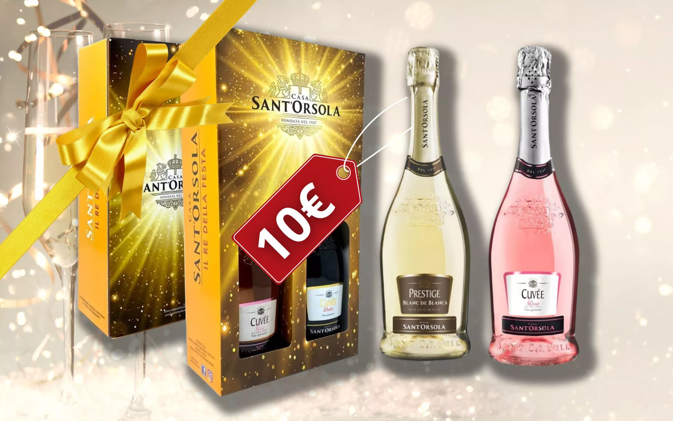 Confezione regalo: 1 bottiglia di Bianco e 1 di Rosè SOLO 10€! - Melablog