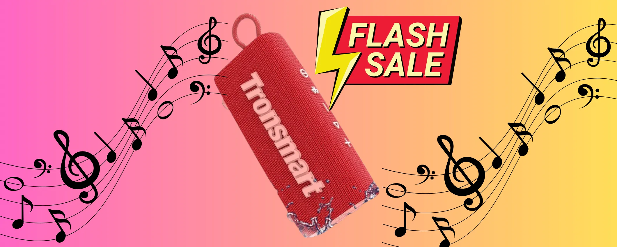 Mini speaker Bluetooth portatile in offerta lampo: a soli 18€ ancora per poche ore