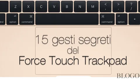 ForcePad Trackpad, ecco le 15 funzioni del Clic Prolungato