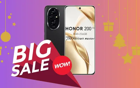 HONOR 200: lo smartphone del momento lo paghi quasi la metà (-44%)