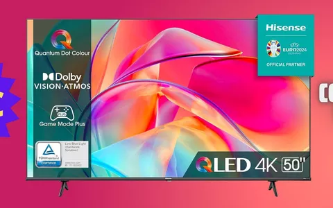 Intrattenimento di qualità con TV Hisense 4K in offerta su Amazon