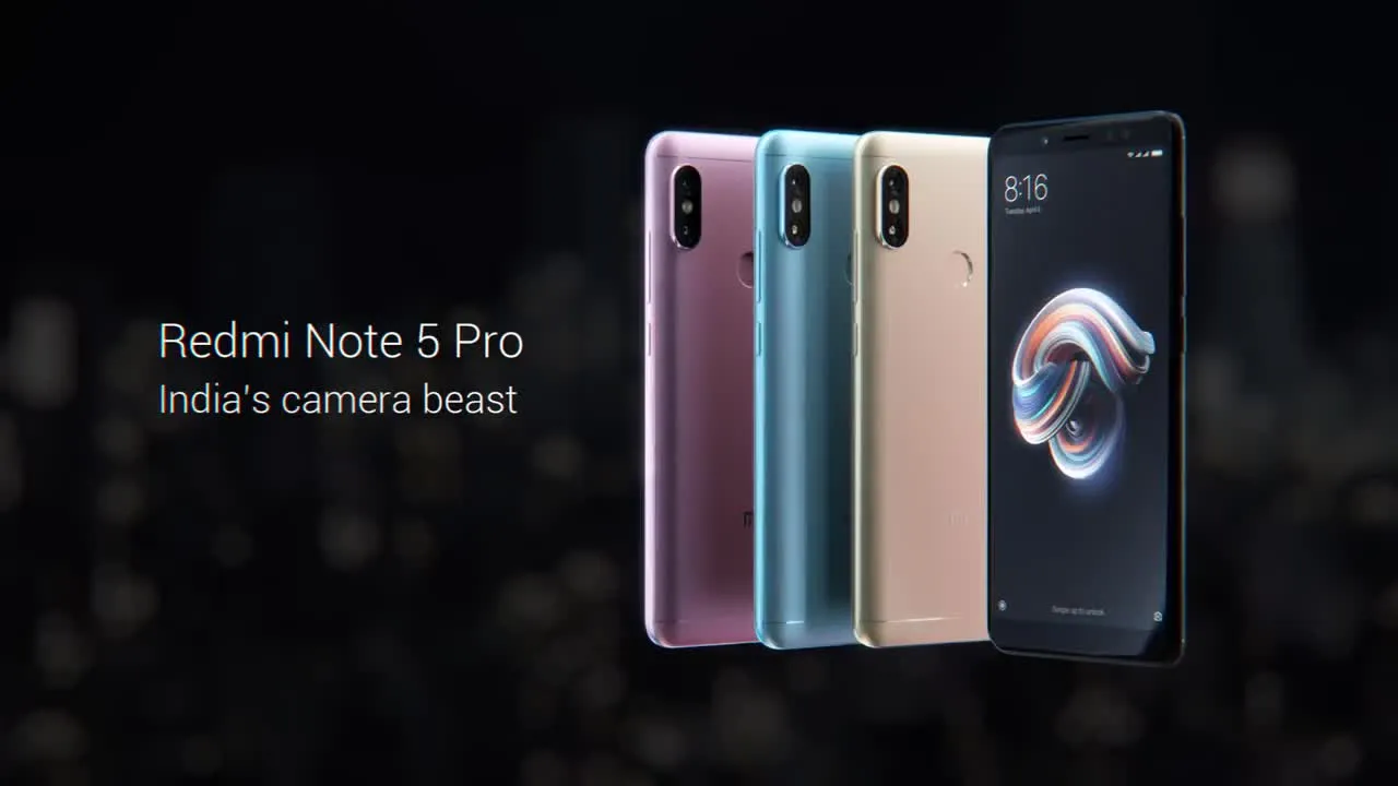 Xiaomi presenta il phablet Redmi Note 5 Pro