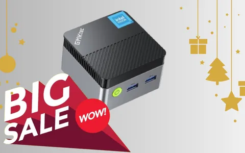 Doppio sconto sul Mini PC più piccolo sul mercato: oggi lo paghi pochissimo