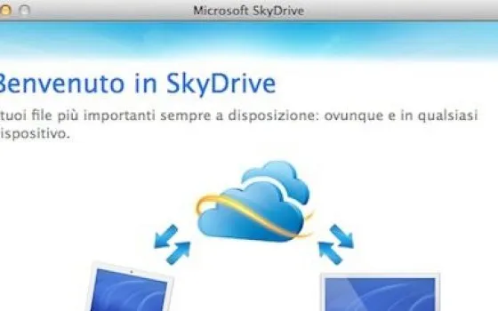 Microsoft sfida DropBox con SkyDrive per Mac