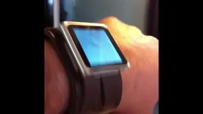 Apple iPod Nano Wrist Watch & Feed Reader