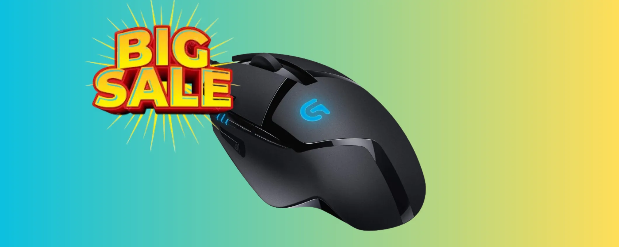 Oggi il Mouse da Gaming Logitech lo paghi quasi la metà (-43%)