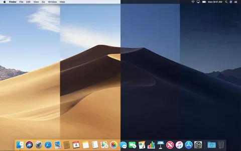 Attivare lo sfondo cangiante della duna su macOS Mojave e versioni precedenti