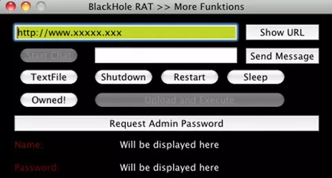 BlackHole RAT, un trojan per Mac OS X