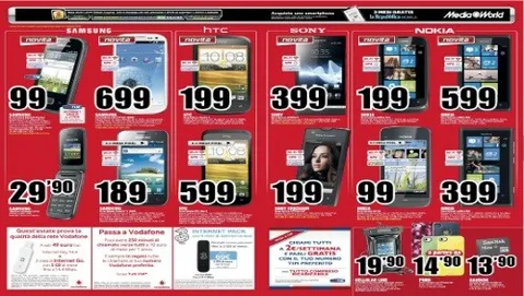 Mediaworld, online il nuovo volantino delle offerte Smart Summer 2012