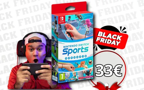 Nintendo Switch Sports: MAI COSì BASSO il prezzo in occasione del Natale