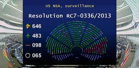 L'Europarlamento vota contro la NSA