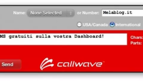 CallWave: widget per inviare SMS gratis