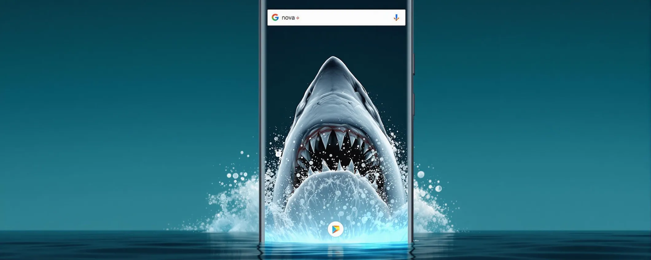 Come attivare la modalità squalo su WhatsApp con Nova Launcher