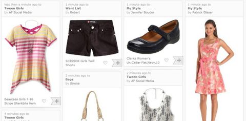 Amazon Collections, wish list in stile Pinterest