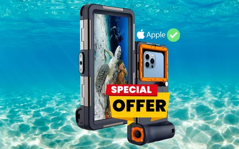 IN FONDO AL MAR...nessuna paura: cover iPhone per snorkeling IMPERDIBILE